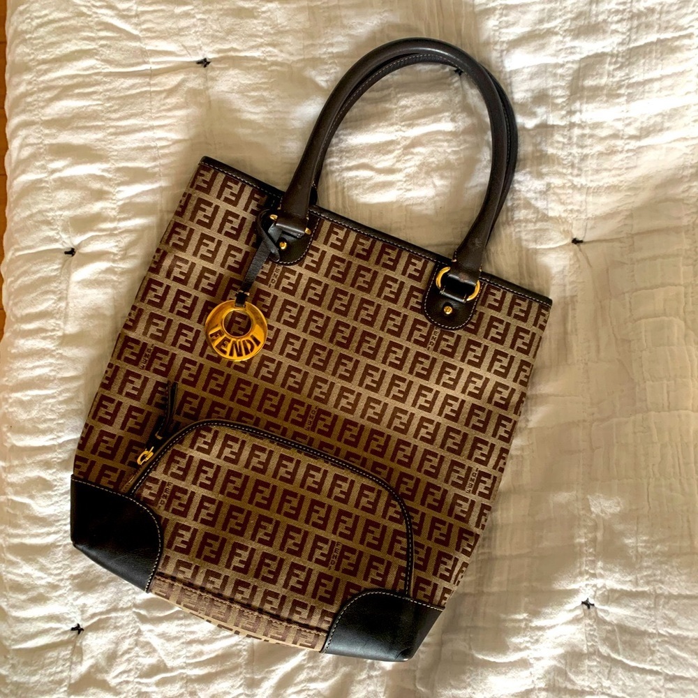 Original Vintage Fendi Mini Tote Bag *very rare*